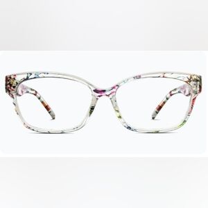 Floral Patterned Readers, +1.75